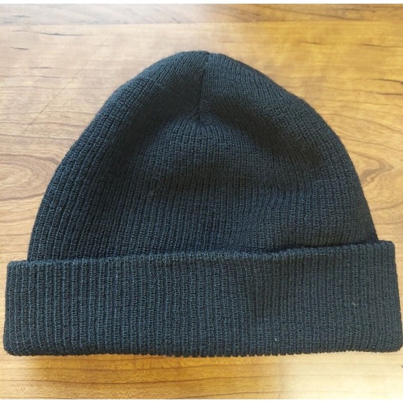 NATO Other - NATO Military Black Wool HAT - Beanie Cap VINTAGE 8405-01-006-1074 DOD VTG